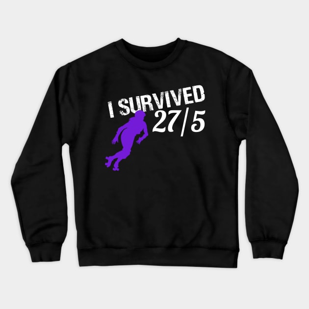 I Survived Crewneck Sweatshirt by LeesaMay